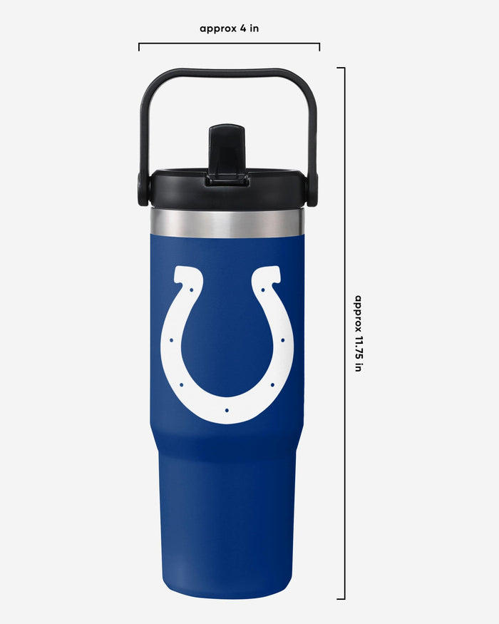 Indianapolis Colts 30 oz Straw Tumbler FOCO - FOCO.com