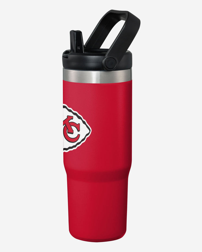 Kansas City Chiefs 30 oz Straw Tumbler FOCO - FOCO.com