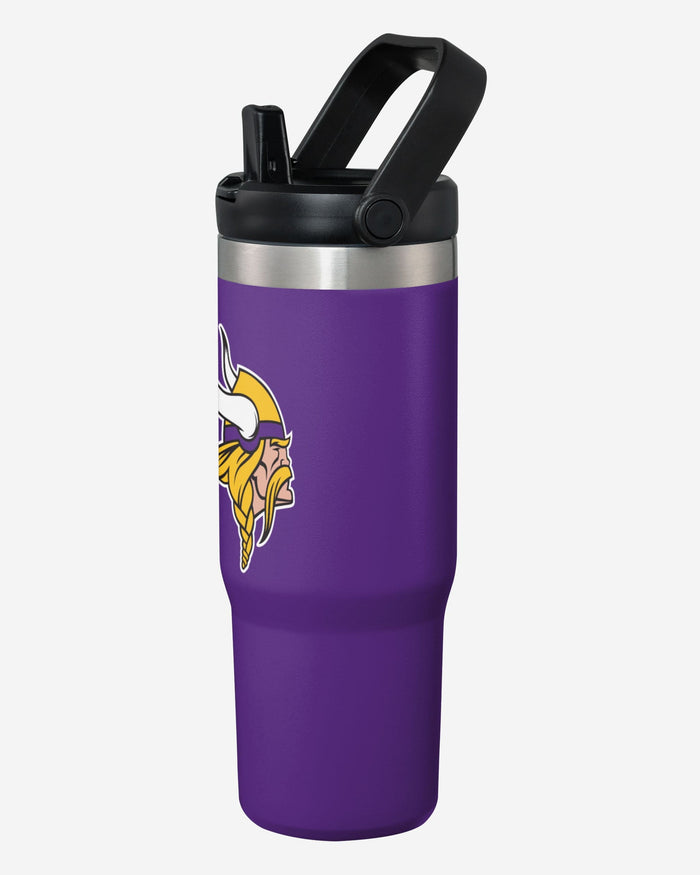 Minnesota Vikings 30 oz Straw Tumbler FOCO - FOCO.com