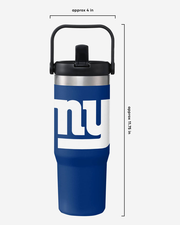 New York Giants 30 oz Straw Tumbler FOCO - FOCO.com