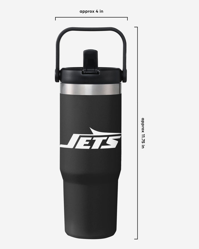 New York Jets 30 oz Straw Tumbler FOCO - FOCO.com