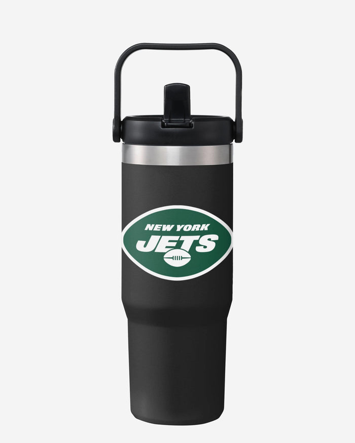 New York Jets 30 oz Straw Tumbler FOCO - FOCO.com