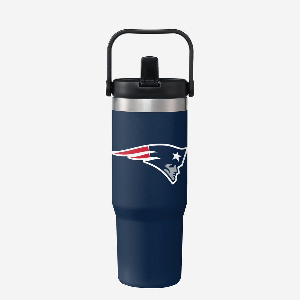 New England Patriots 30 oz Straw Tumbler FOCO - FOCO.com