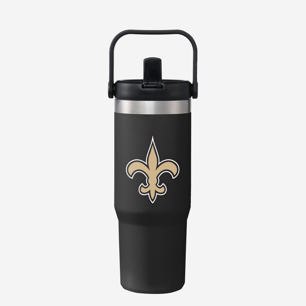 New Orleans Saints 30 oz Straw Tumbler FOCO - FOCO.com