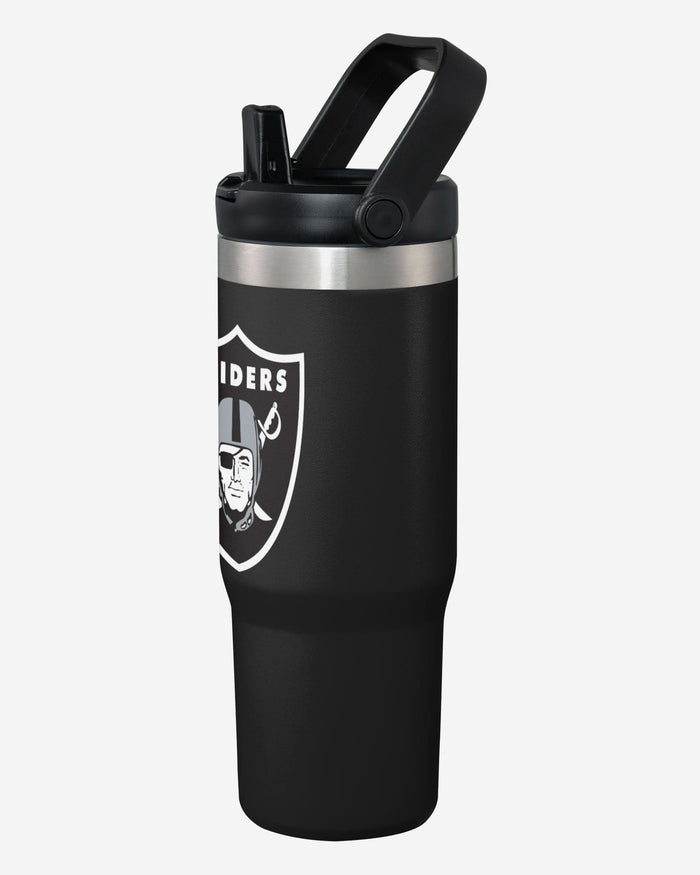 Las Vegas Raiders 30 oz Straw Tumbler FOCO - FOCO.com