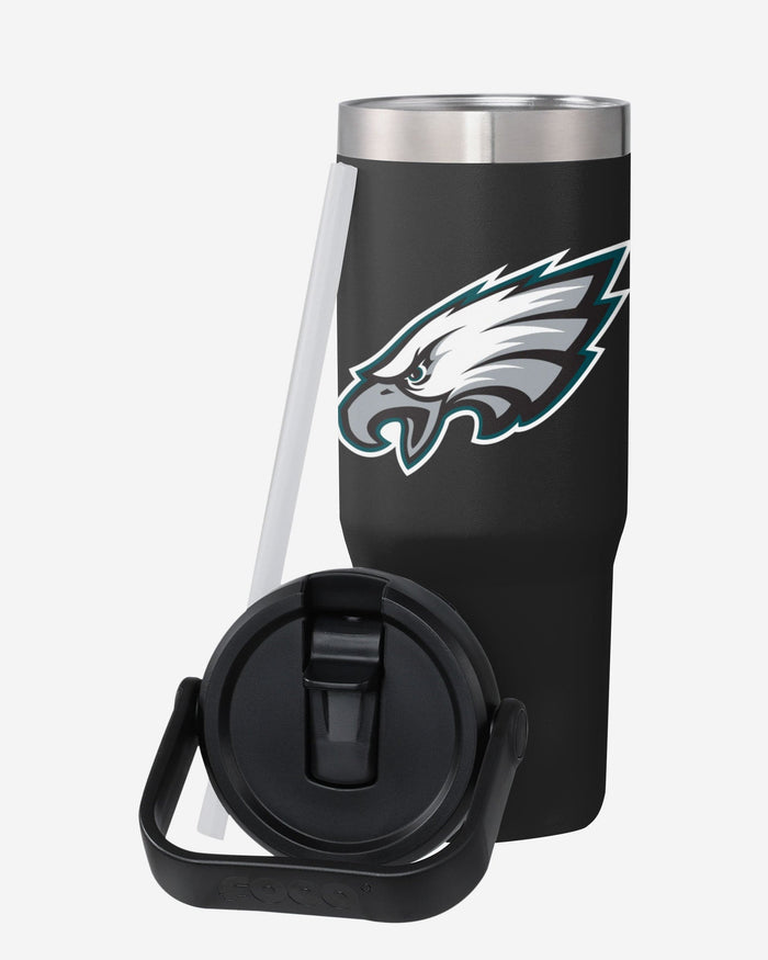 Philadelphia Eagles 30 oz Straw Tumbler FOCO - FOCO.com