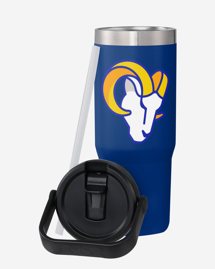 Los Angeles Rams 30 oz Straw Tumbler FOCO - FOCO.com