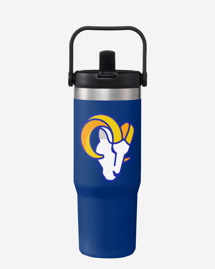 Los Angeles Rams 30 oz Straw Tumbler FOCO - FOCO.com