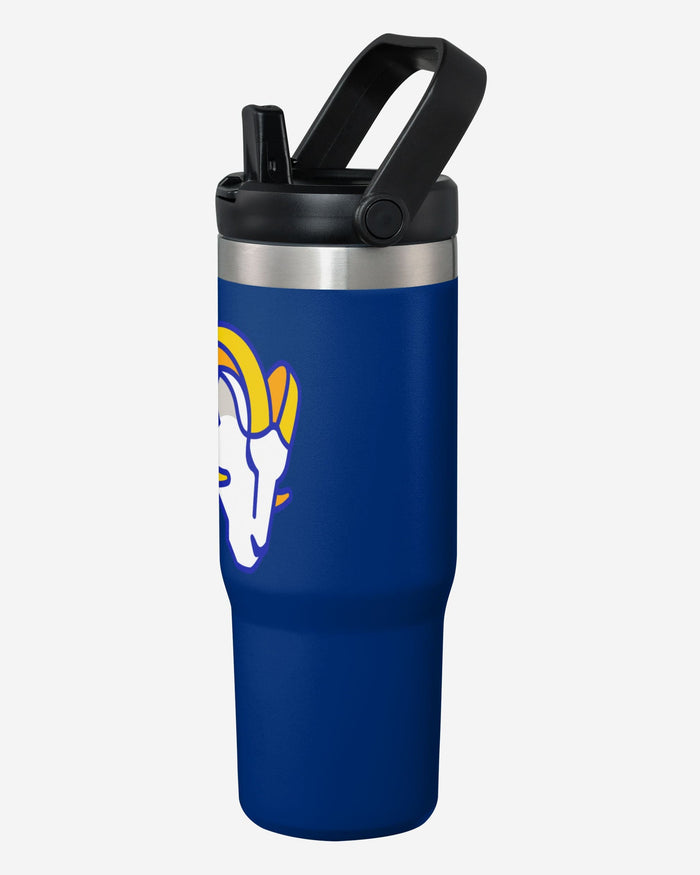 Los Angeles Rams 30 oz Straw Tumbler FOCO - FOCO.com