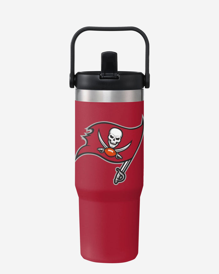 Tampa Bay Buccaneers 30 oz Straw Tumbler FOCO - FOCO.com