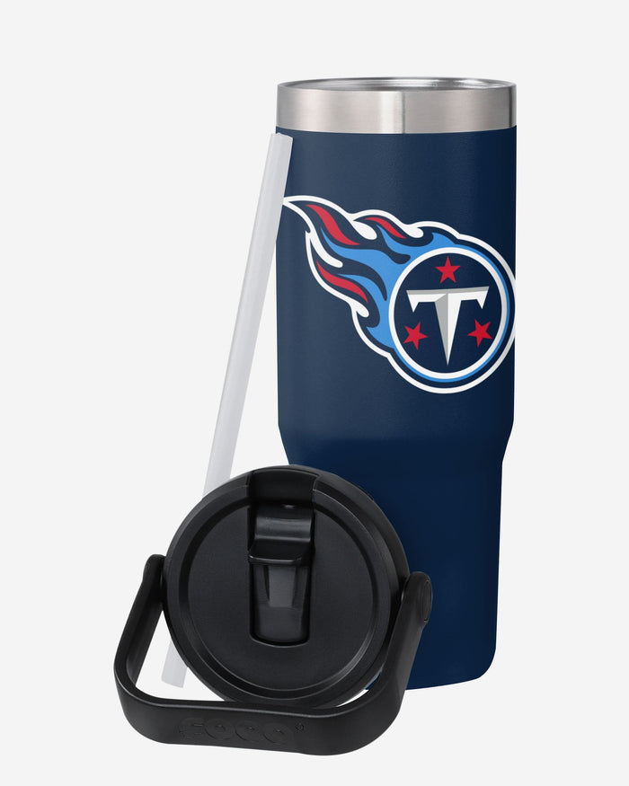 Tennessee Titans 30 oz Straw Tumbler FOCO - FOCO.com