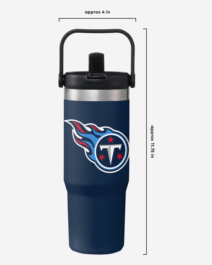 Tennessee Titans 30 oz Straw Tumbler FOCO - FOCO.com