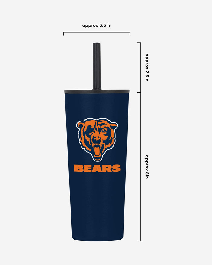 Chicago Bears 22 oz Travel Tumbler FOCO - FOCO.com