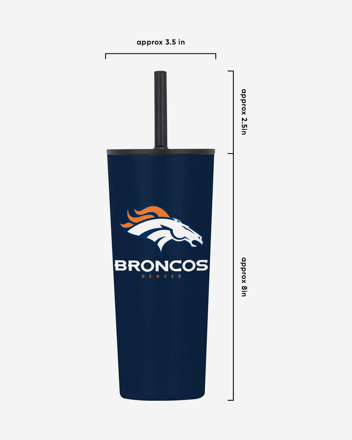 Denver Broncos 22 oz Travel Tumbler FOCO - FOCO.com