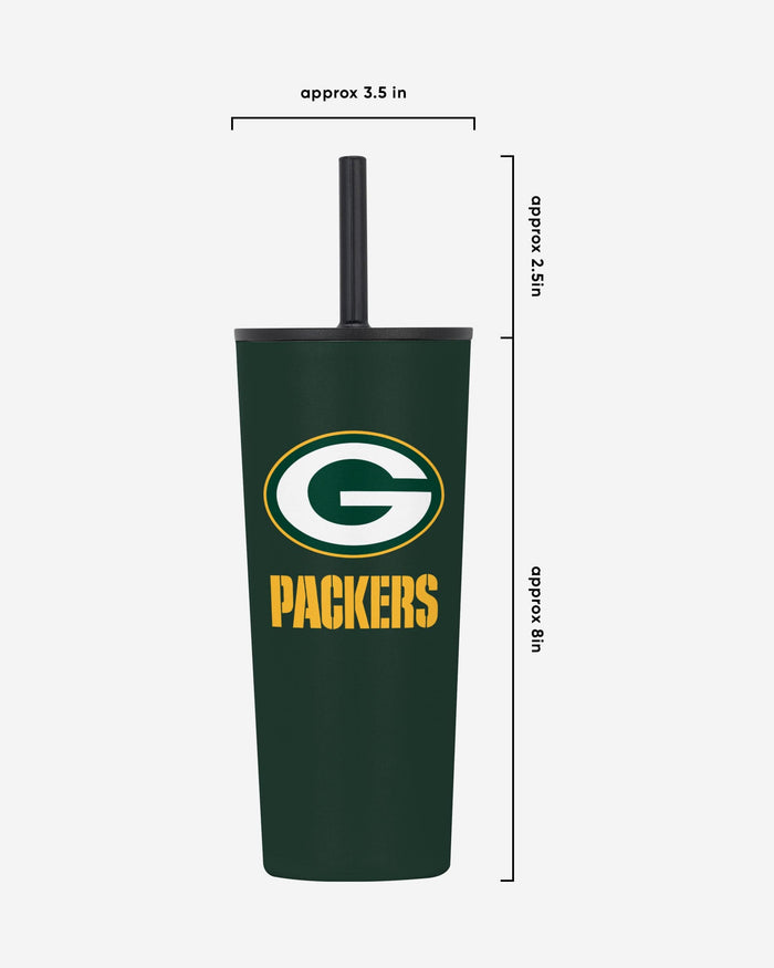 Green Bay Packers 22 oz Travel Tumbler FOCO - FOCO.com