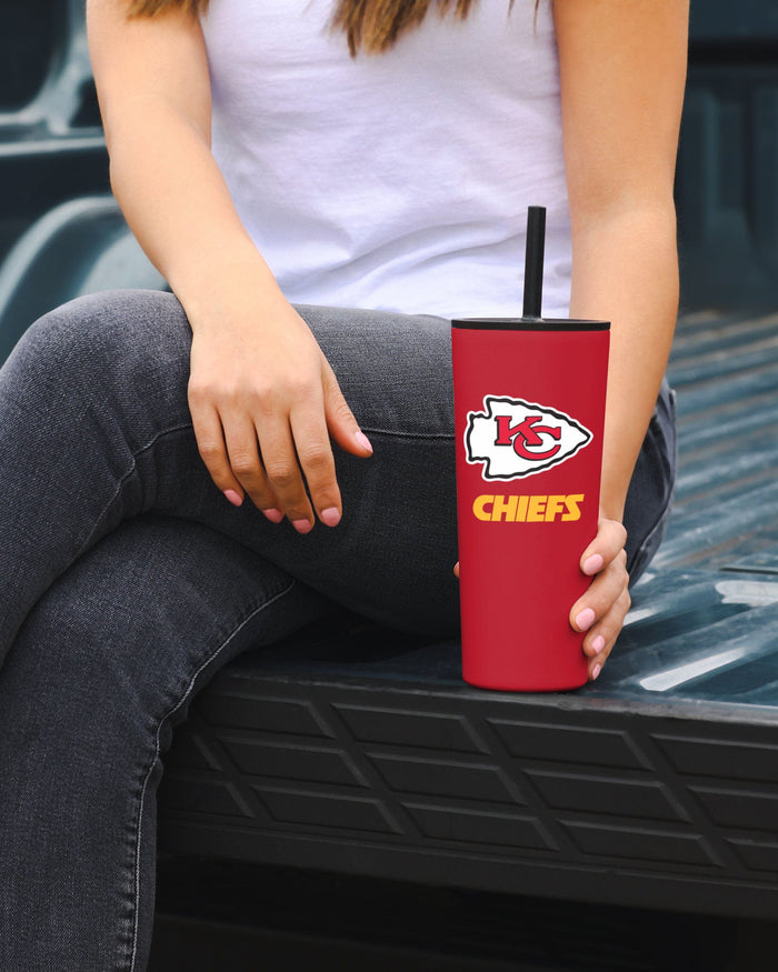 Kansas City Chiefs 22 oz Travel Tumbler FOCO - FOCO.com