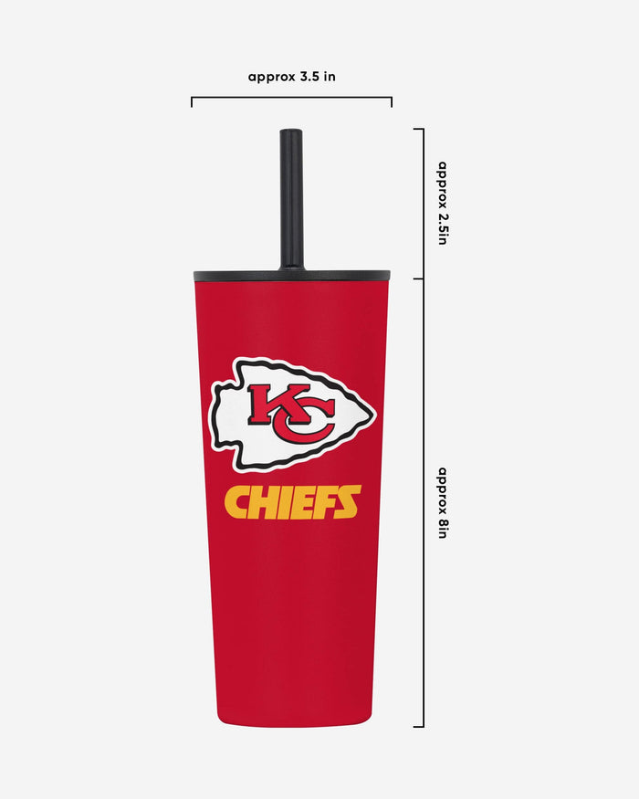 Kansas City Chiefs 22 oz Travel Tumbler FOCO - FOCO.com