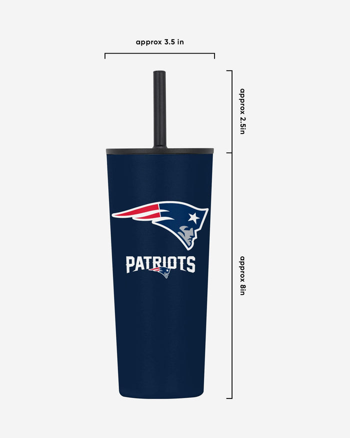 New England Patriots 22 oz Travel Tumbler FOCO - FOCO.com