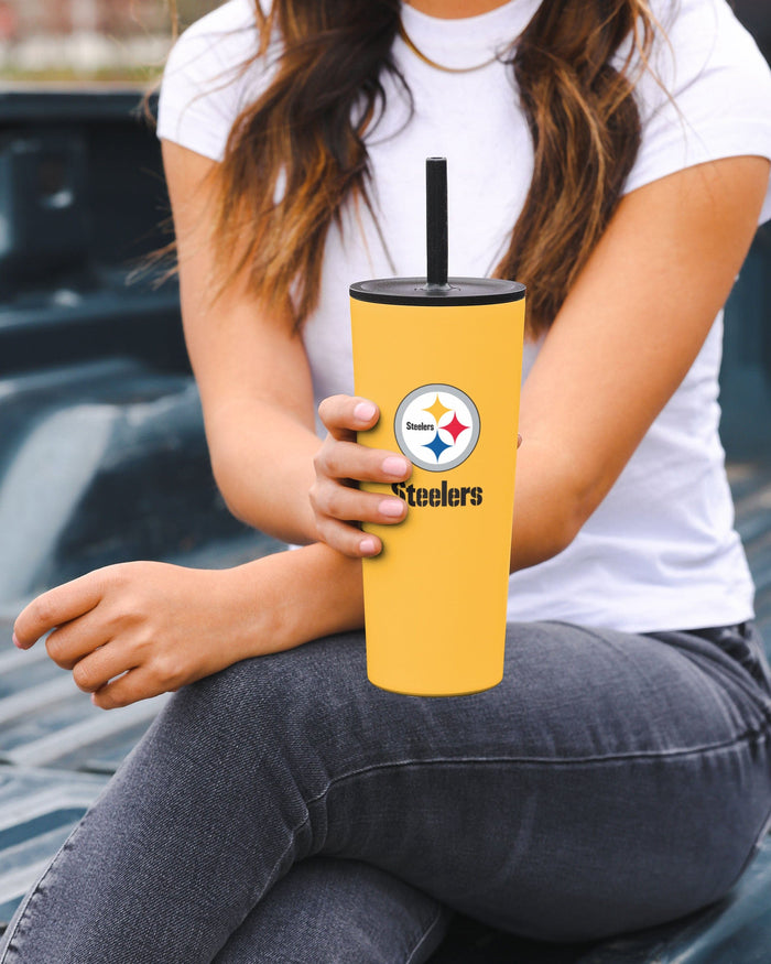 Pittsburgh Steelers 22 oz Travel Tumbler FOCO - FOCO.com