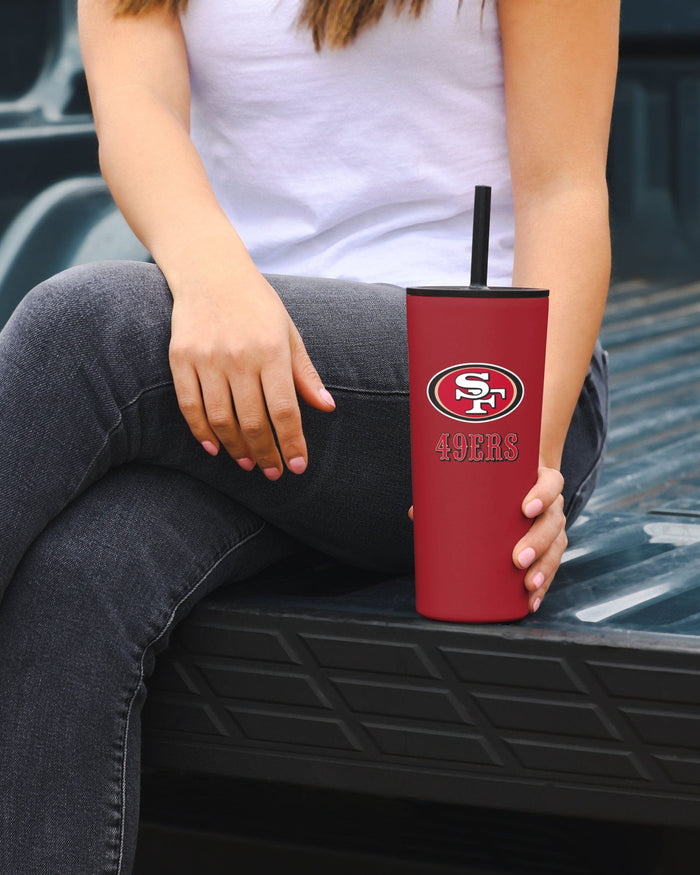 San Francisco 49ers 22 oz Travel Tumbler FOCO - FOCO.com