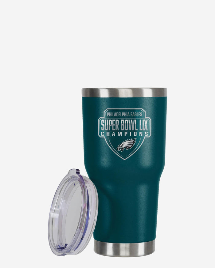 Philadelphia Eagles Super Bowl LIX Champions Team Logo 30 oz Tumbler FOCO - FOCO.com