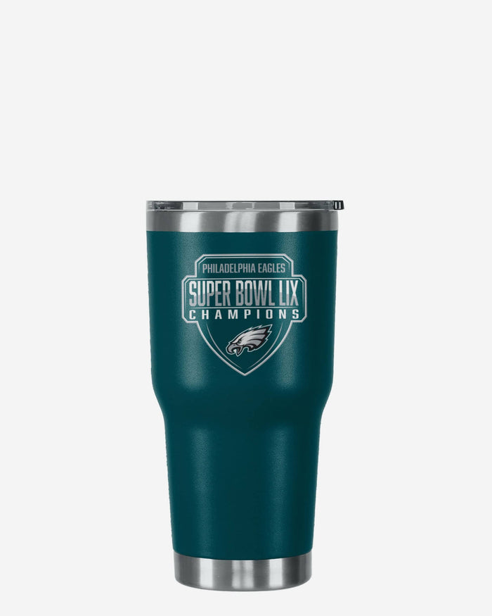 Philadelphia Eagles Super Bowl LIX Champions Team Logo 30 oz Tumbler FOCO - FOCO.com