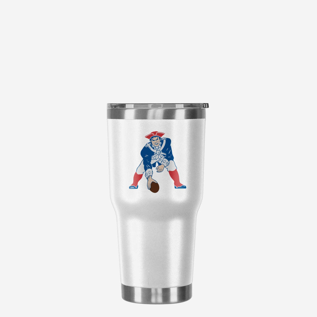 New England Patriots Retro Team Logo 30 oz Tumbler FOCO - FOCO.com