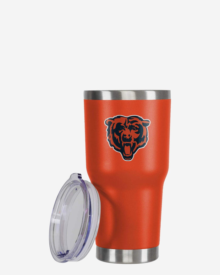 Chicago Bears Orange Team Logo 30 oz Tumbler FOCO - FOCO.com