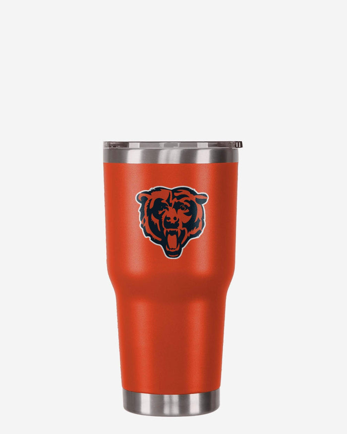 Chicago Bears Orange Team Logo 30 oz Tumbler FOCO - FOCO.com