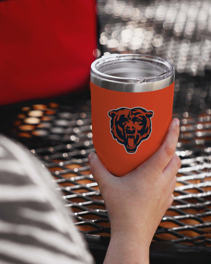 Chicago Bears Orange Team Logo 30 oz Tumbler FOCO - FOCO.com