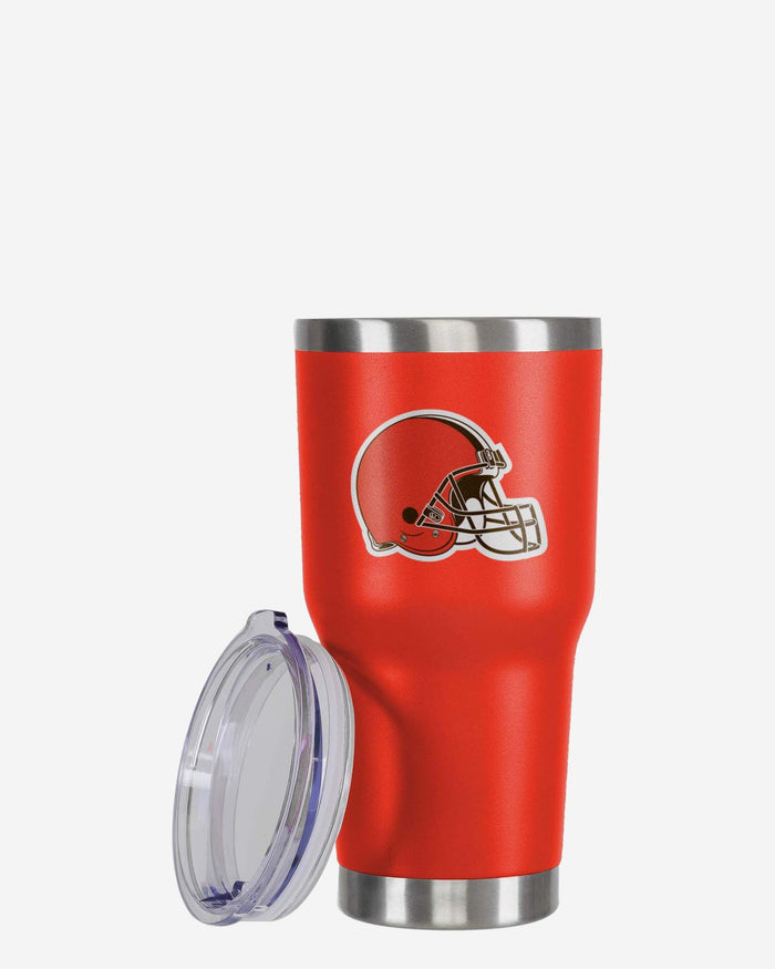 Cleveland Browns Orange Team Logo 30 oz Tumbler FOCO - FOCO.com