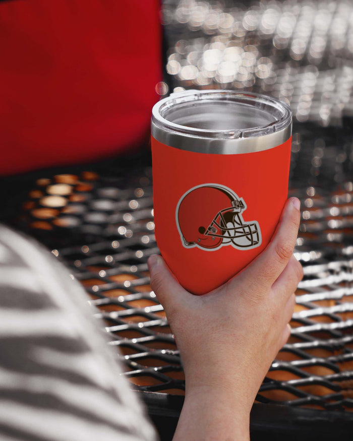 Cleveland Browns Orange Team Logo 30 oz Tumbler FOCO - FOCO.com