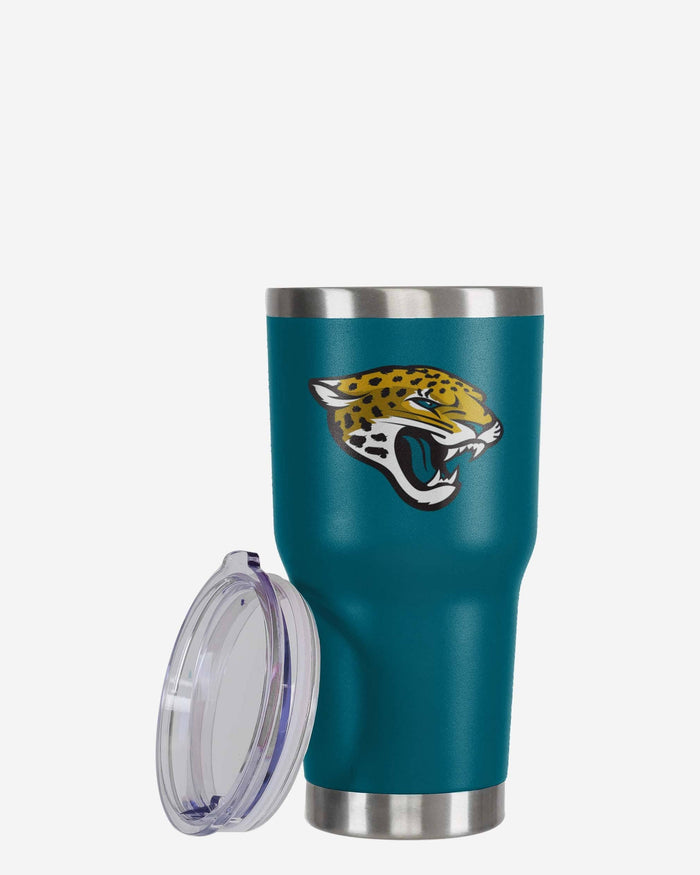 Jacksonville Jaguars Teal Team Logo 30 oz Tumbler FOCO - FOCO.com