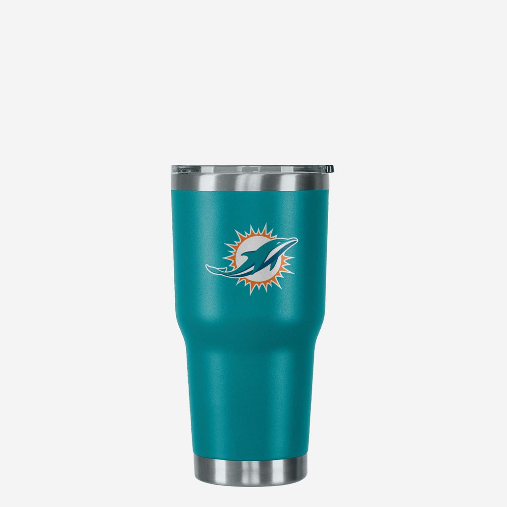 Miami Dolphins Teal Team Logo 30 oz Tumbler FOCO - FOCO.com