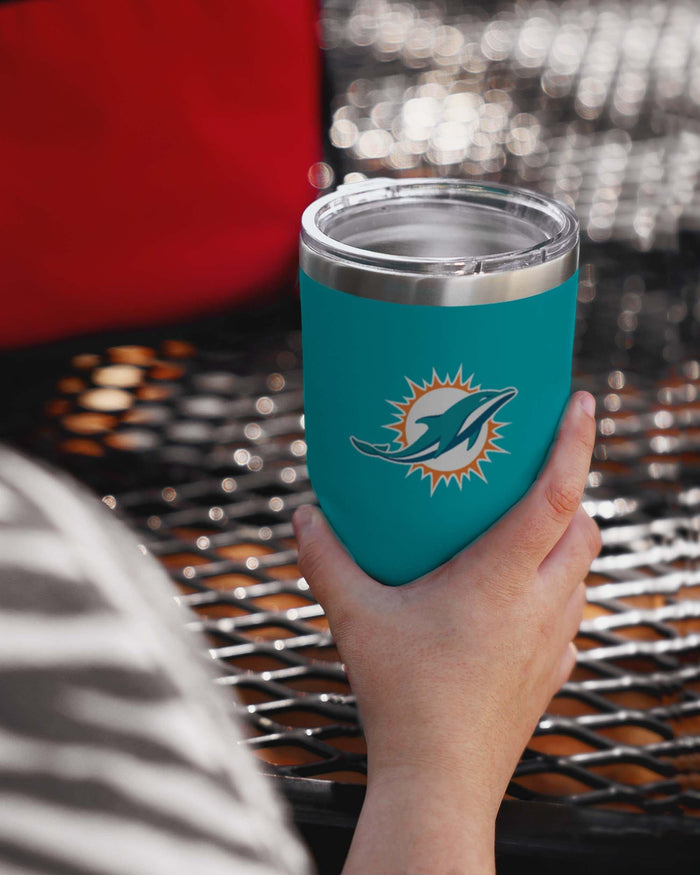 Miami Dolphins Teal Team Logo 30 oz Tumbler FOCO - FOCO.com