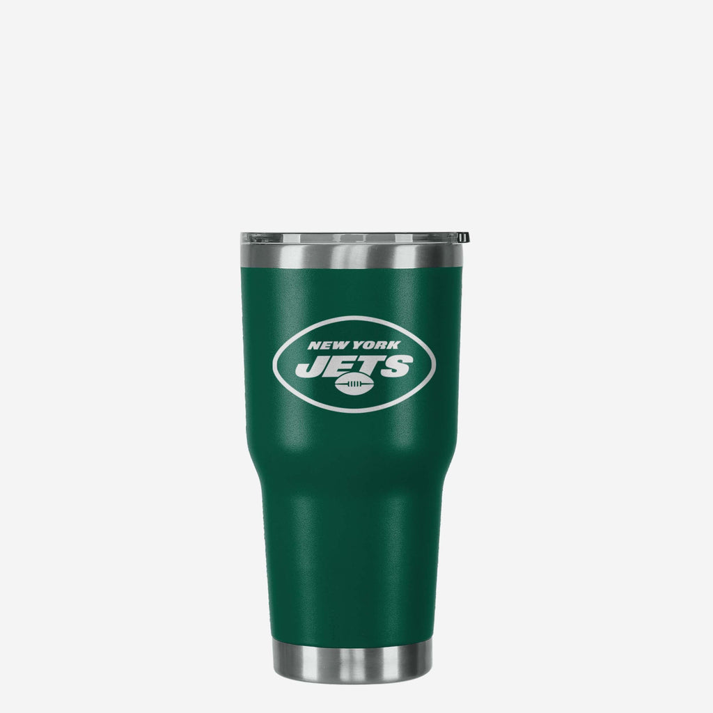 New York Jets Green Team Logo 30 oz Tumbler FOCO - FOCO.com