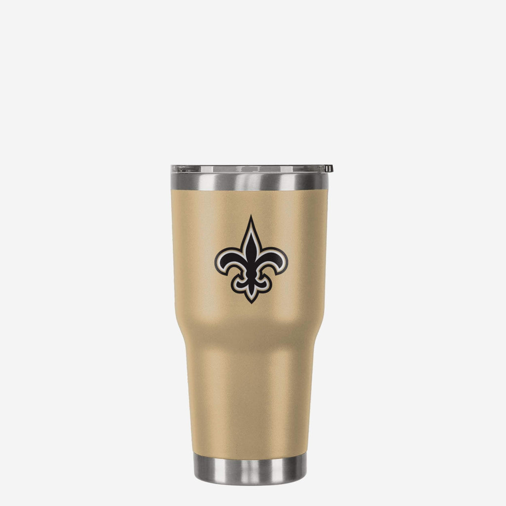 New Orleans Saints Gold Team Logo 30 oz Tumbler FOCO - FOCO.com