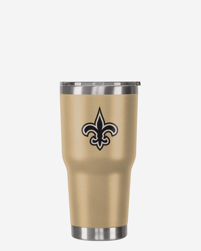 New Orleans Saints Gold Team Logo 30 oz Tumbler FOCO - FOCO.com