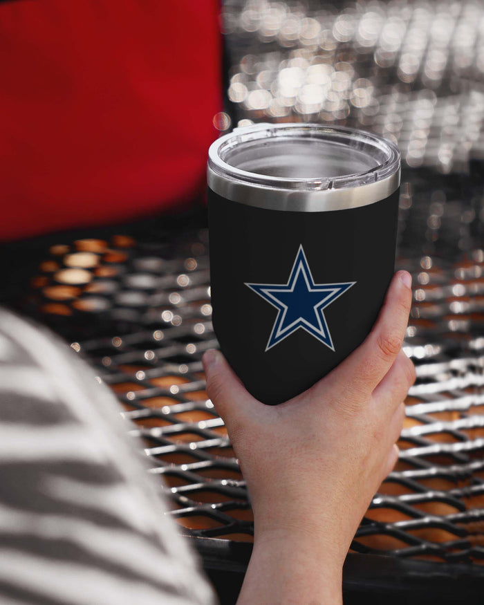 Dallas Cowboys Black Team Logo 30 oz Tumbler FOCO - FOCO.com