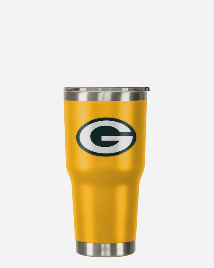 Green Bay Packers Yellow Team Logo 30 oz Tumbler FOCO - FOCO.com