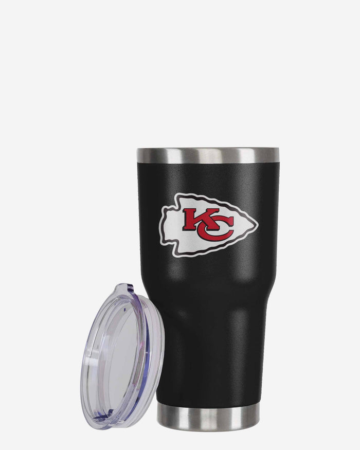 Kansas City Chiefs Black Team Logo 30 oz Tumbler FOCO - FOCO.com