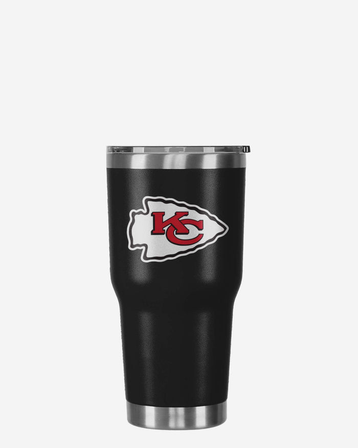 Kansas City Chiefs Black Team Logo 30 oz Tumbler FOCO - FOCO.com