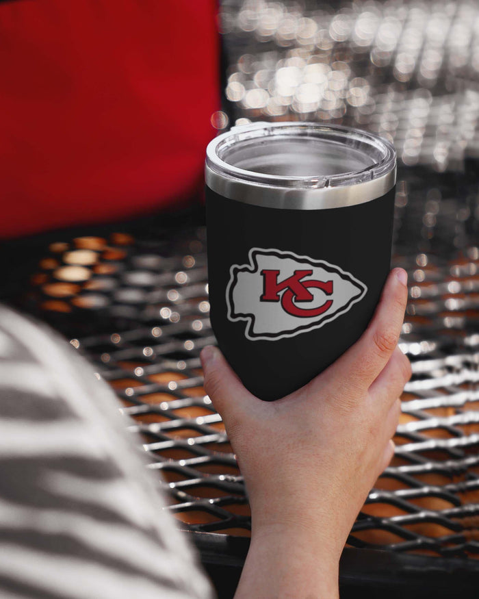 Kansas City Chiefs Black Team Logo 30 oz Tumbler FOCO - FOCO.com