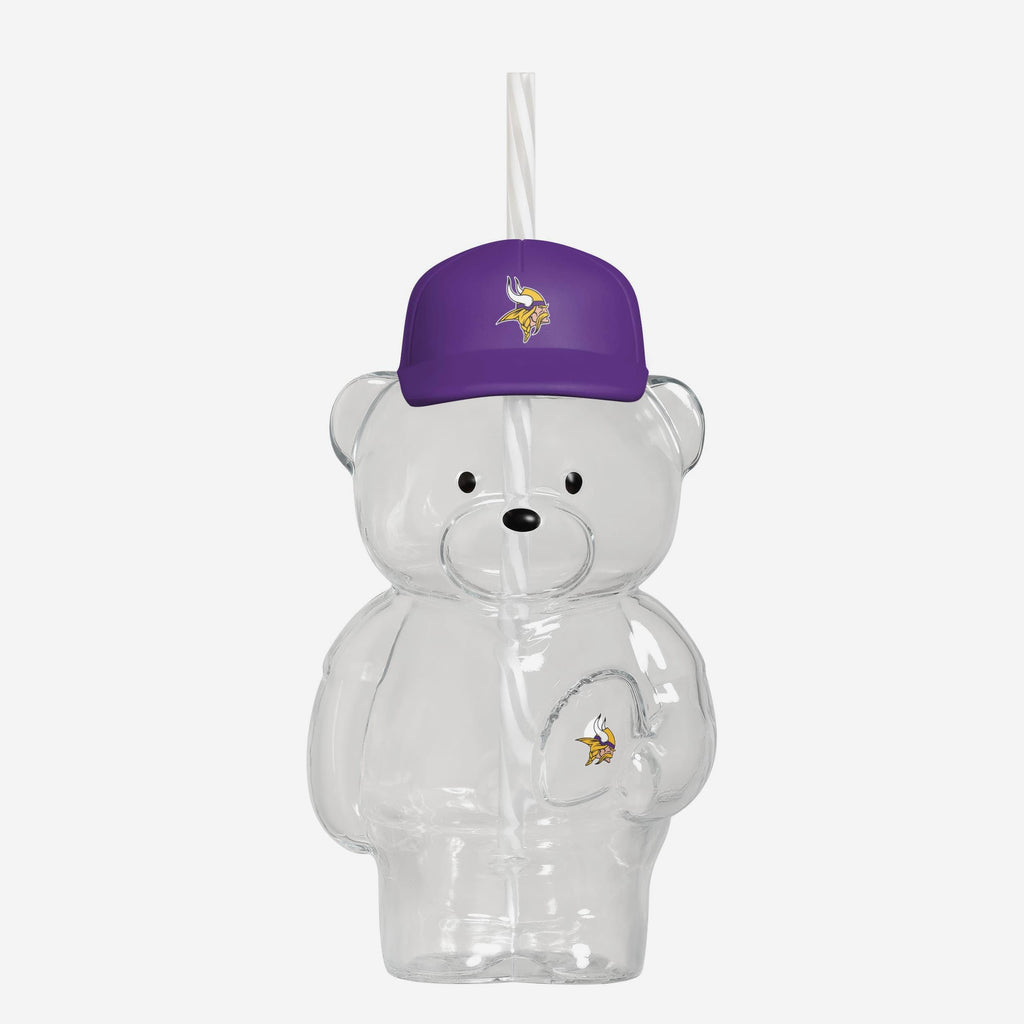 Minnesota Vikings Glass Bear Tumbler FOCO - FOCO.com