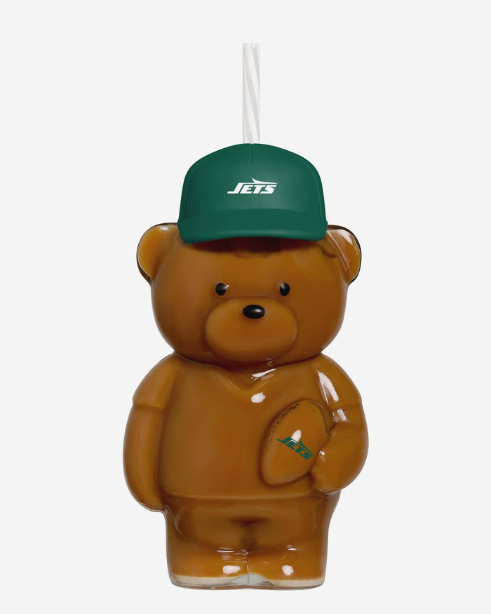 New York Jets Glass Bear Tumbler FOCO - FOCO.com