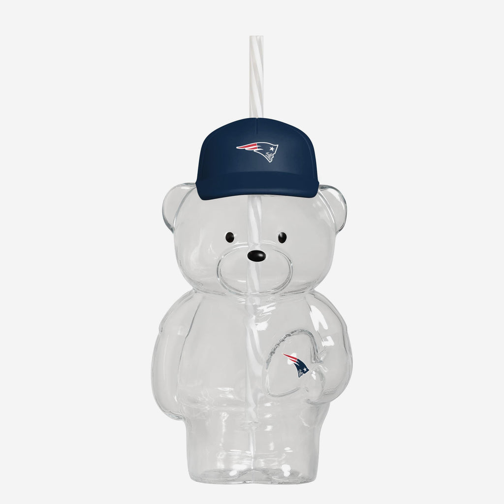 New England Patriots Glass Bear Tumbler FOCO - FOCO.com