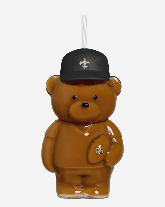 New Orleans Saints Glass Bear Tumbler FOCO - FOCO.com