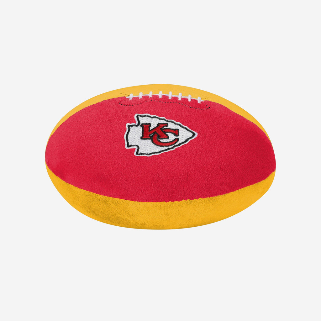 Kansas City Chiefs Plush Football FOCO - FOCO.com