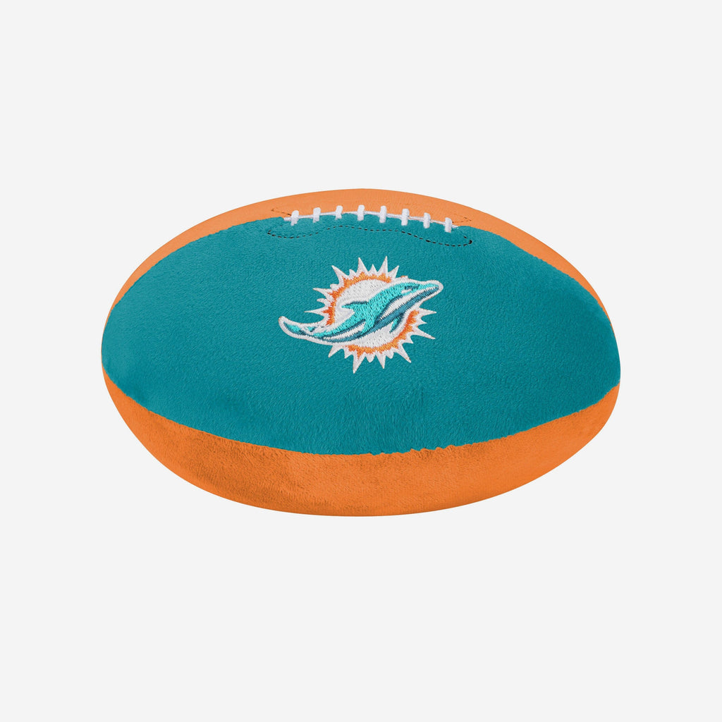 Miami Dolphins Plush Football FOCO - FOCO.com