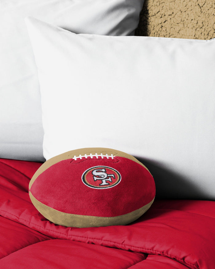 San Francisco 49ers Plush Football FOCO - FOCO.com